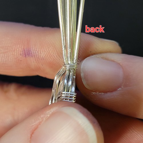 Jennifer Brooks's Snowy Road Pendant - , Classic Wire Jewelry, Wire Wrapping, Wrapping, Wire Wrapping Jewelry, Weaving, Wire Weaving, Weaving Wire, snowy road pendant